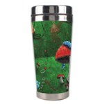 Magic Mushroom Stainless Steel Travel Tumbler