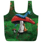 Magic Mushroom Full Print Recycle Bag (XL)