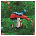 Magic Mushroom Large Satin Scarf (Square)