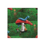 Magic Mushroom Satin Bandana Scarf