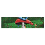 Magic Mushroom Satin Scarf (Oblong)