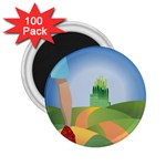 Yellow Brick Road 2.25  Magnet (100 pack) 