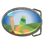 Yellow Brick Road Belt Buckle