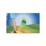 Yellow Brick Road Sticker (Rectangular)