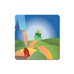 Yellow Brick Road Magnet (Square)