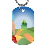 Yellow Brick Road Dog Tag (One Side)