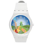 Yellow Brick Road Round Plastic Sport Watch (M)