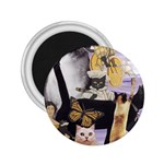 Cute Cat Collage 4 2.25  Magnet