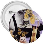 Cute Cat Collage 4 3  Button