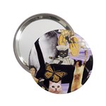 Cute Cat Collage 4 2.25  Handbag Mirror