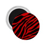 red  zebra  2.25  Magnet