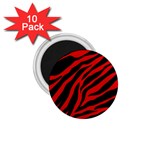 red  zebra  1.75  Magnet (10 pack) 