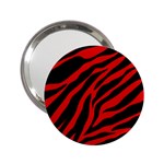 red  zebra  2.25  Handbag Mirror