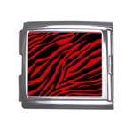 red  zebra  Mega Link Italian Charm (18mm)