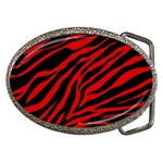 red  zebra  Belt Buckle