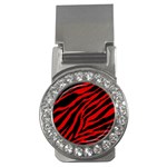 red  zebra  Money Clip (CZ)