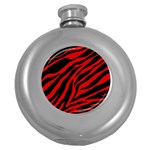 red  zebra  Hip Flask (5 oz)