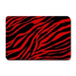 red  zebra  Small Doormat