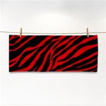 red  zebra  Hand Towel