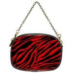 red  zebra  Chain Purse (One Side)