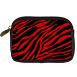 red  zebra  Digital Camera Leather Case