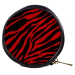 red  zebra  Mini Makeup Bag