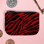 red  zebra  Mini Coin Purse