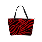 red  zebra  Classic Shoulder Handbag