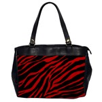 red  zebra  Oversize Office Handbag