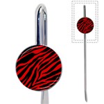 red  zebra  Book Mark