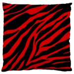 red  zebra  Large Cushion Case (One Side)