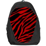 red  zebra  Backpack Bag