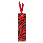 red  zebra  Small Book Mark