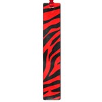 red  zebra  Large Book Mark