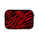 red  zebra  Apple iPad Mini Zipper Case