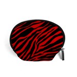 red  zebra  Accessory Pouch (Small)