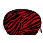 red  zebra  Accessory Pouch (Large)