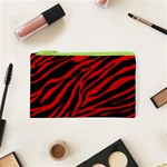 red  zebra  Cosmetic Bag (XS)