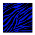 blue zebra Tile Coaster