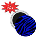 blue zebra 1.75  Magnet (10 pack) 