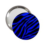 blue zebra 2.25  Handbag Mirror