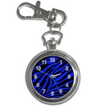 blue zebra Key Chain Watch