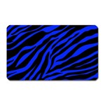 blue zebra Magnet (Rectangular)