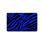 blue zebra Magnet (Name Card)