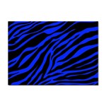 blue zebra Sticker A4 (10 pack)