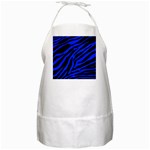 blue zebra BBQ Apron