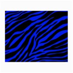 blue zebra Small Glasses Cloth