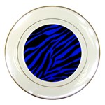 blue zebra Porcelain Plate