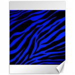 blue zebra Canvas 12  x 16 