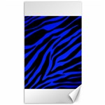 blue zebra Canvas 40  x 72 